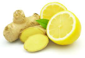 lemon juice and ginger