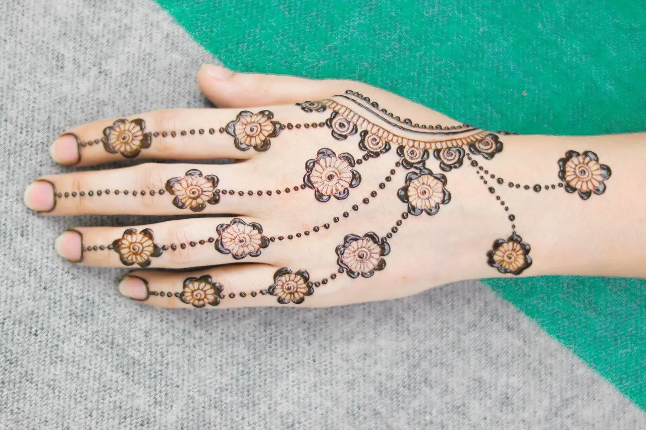 Mehndi designs for marriage girl