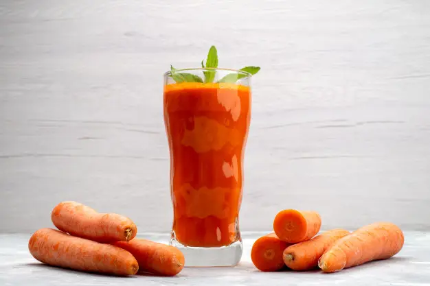 Benefits of Carrot Juice for skin