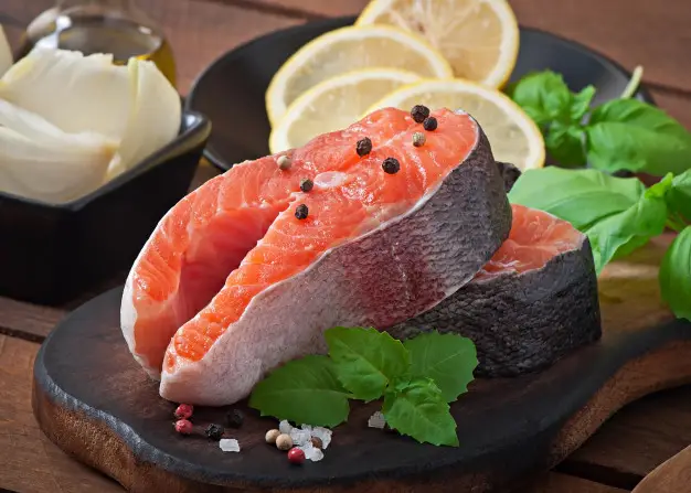 Salmon for belly fat