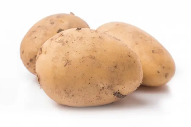 Potato removes blackness