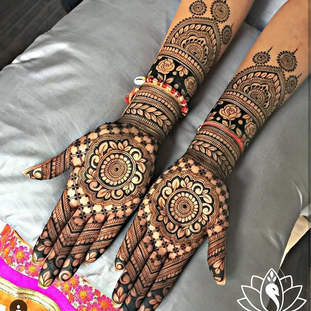 Mehndi Designs on Finger