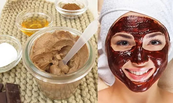 Dairy milk face mask