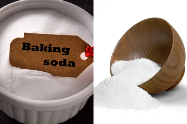 baking soda and salt